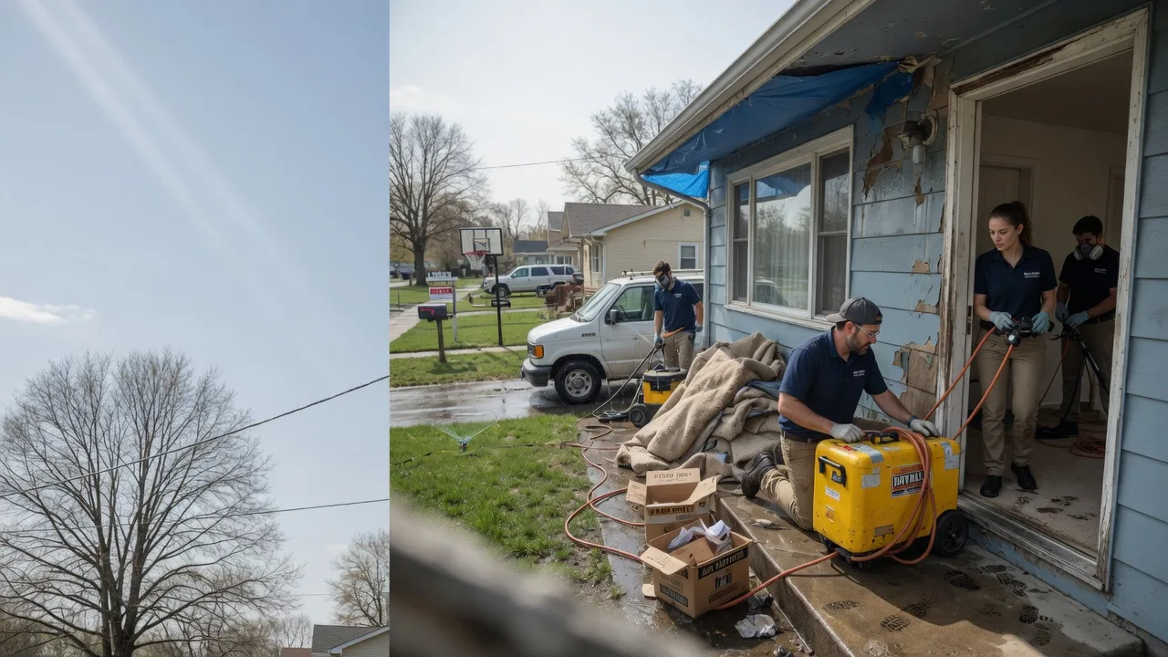 Basement Flood Cleanup in Allerton, IA near me